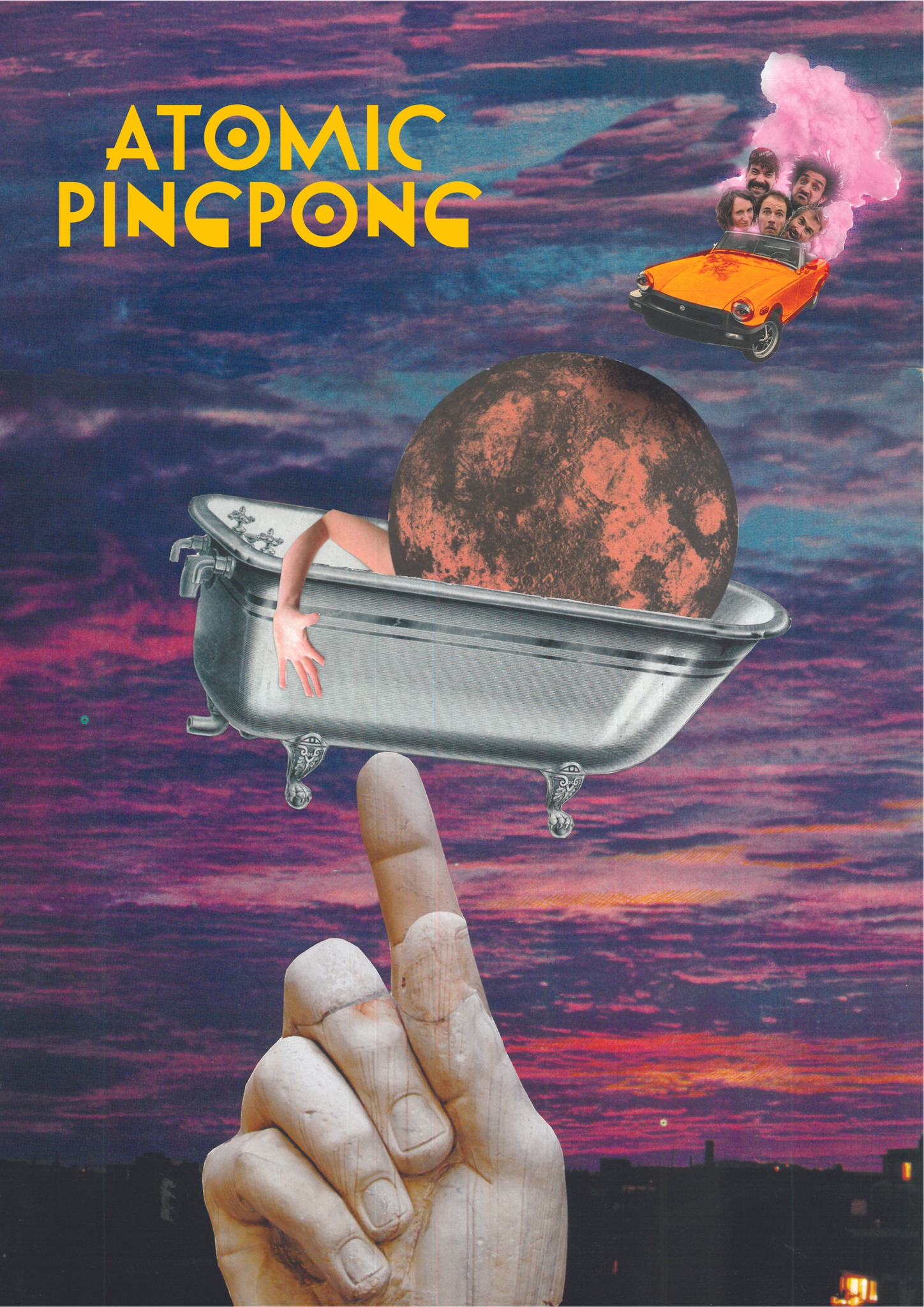 Atomic Ping Pong / Raccoon on the Moon